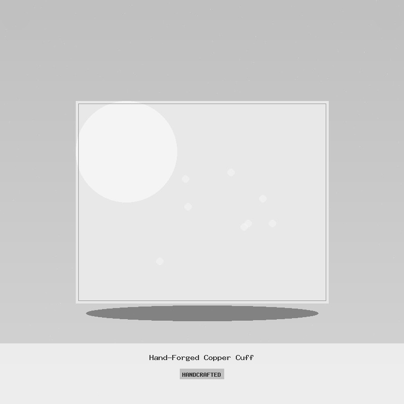 Hand-Forged Copper Cuff